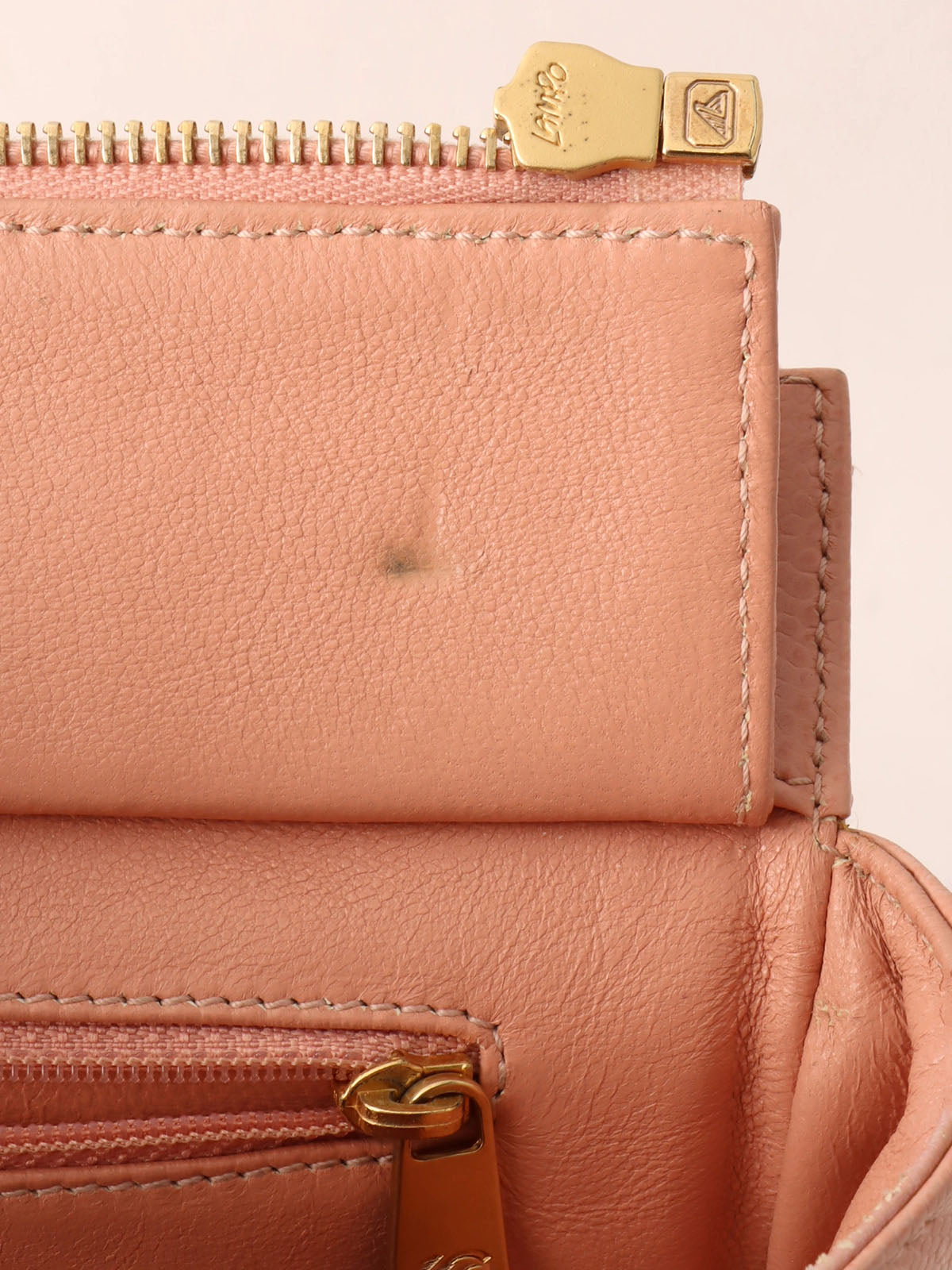 Circa 2000 Caviar Skin CC Mark Stitch Chain Tote Bag, Pink