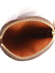 2005 Canvas Monogram Porte Monnaie Long Brown