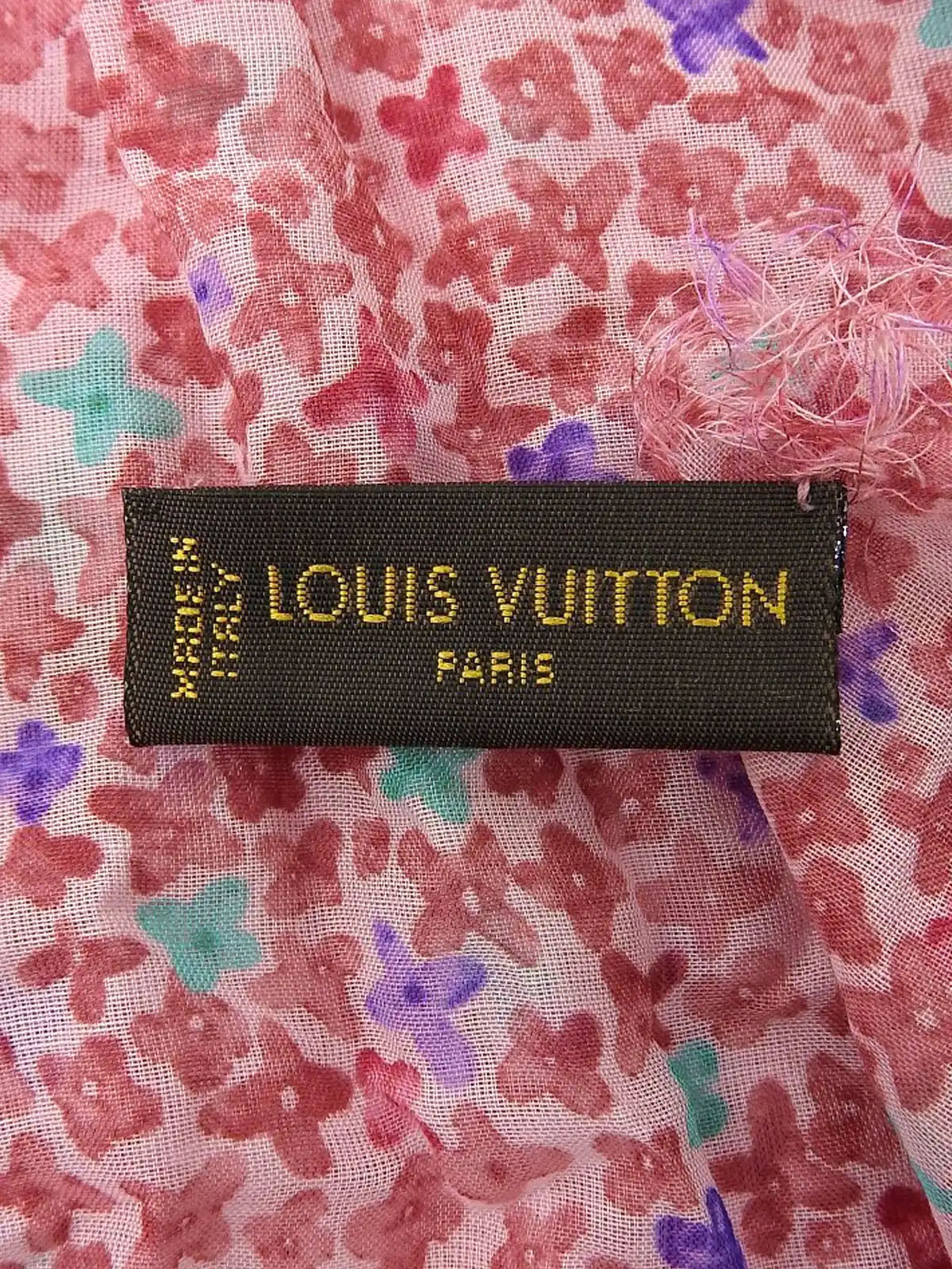 粉色/多色字母图案披肩