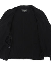 CC Mark 刺绣礼服夹克 黑色