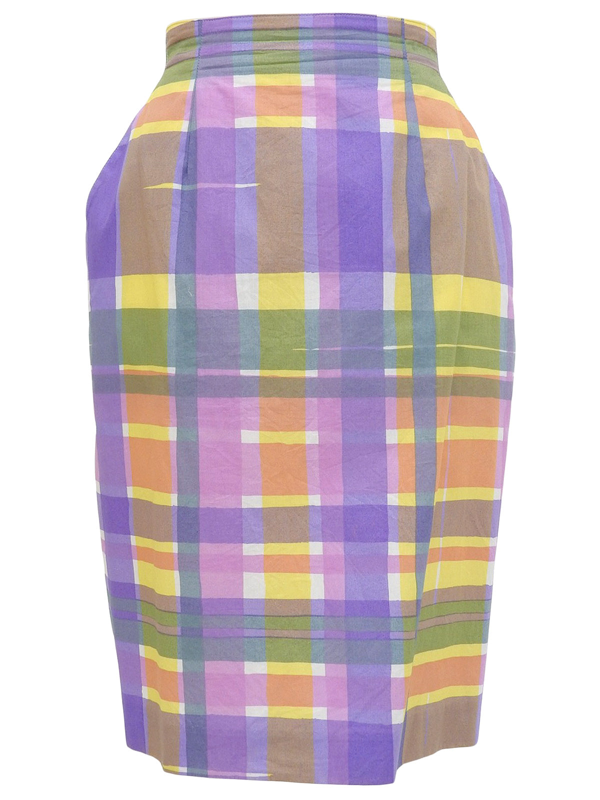 Check Pattern Clear Button Set (Pink/Purple/Multi)