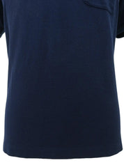 ロゴ刺繍ポロシャツ ネイビー