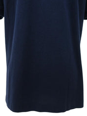 ロゴ刺繍ポロシャツ ネイビー