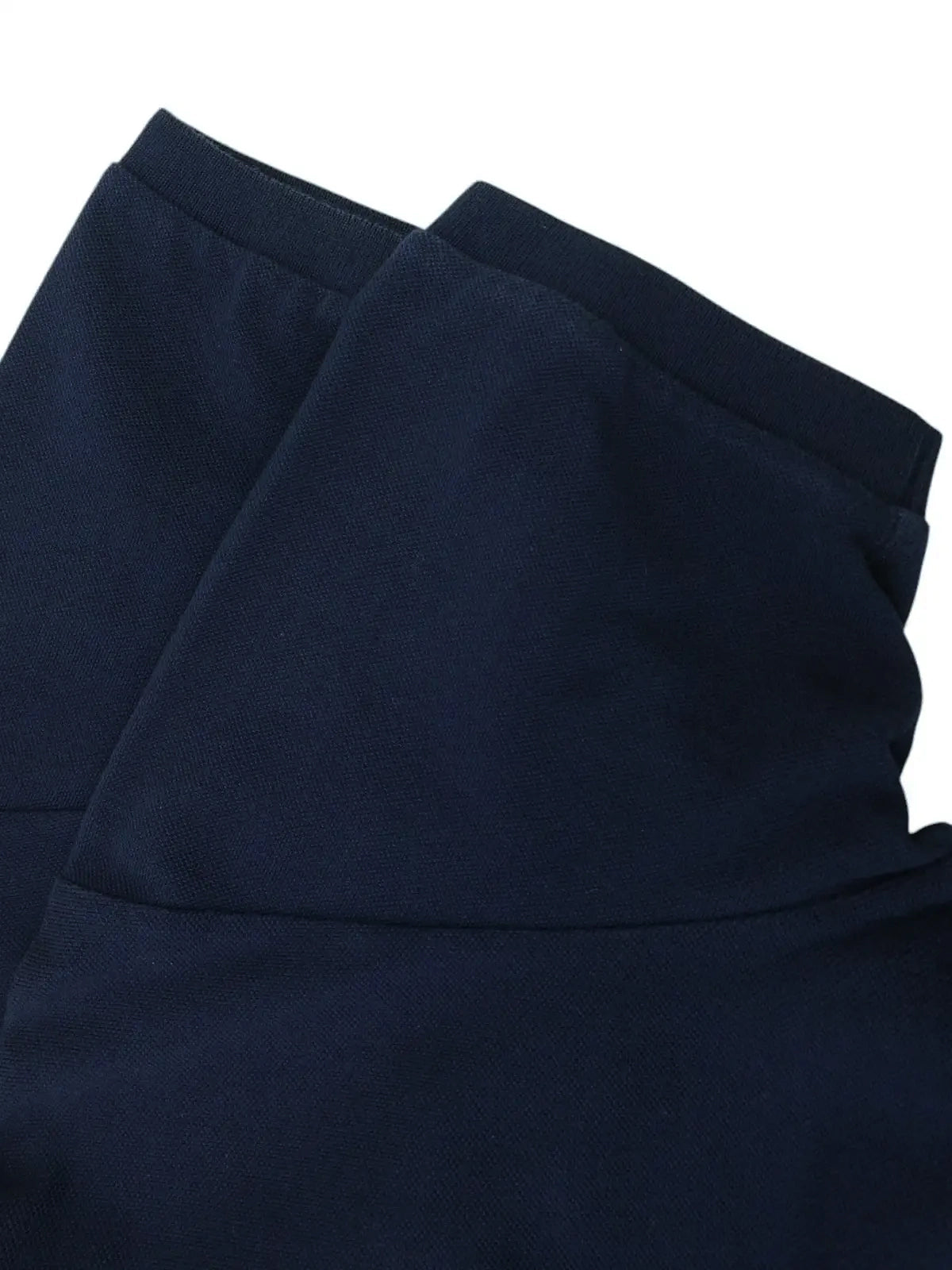 ロゴ刺繍ポロシャツ ネイビー