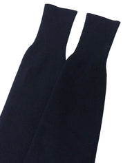1995 羊绒 CC Mark 纽扣开衫,海军蓝