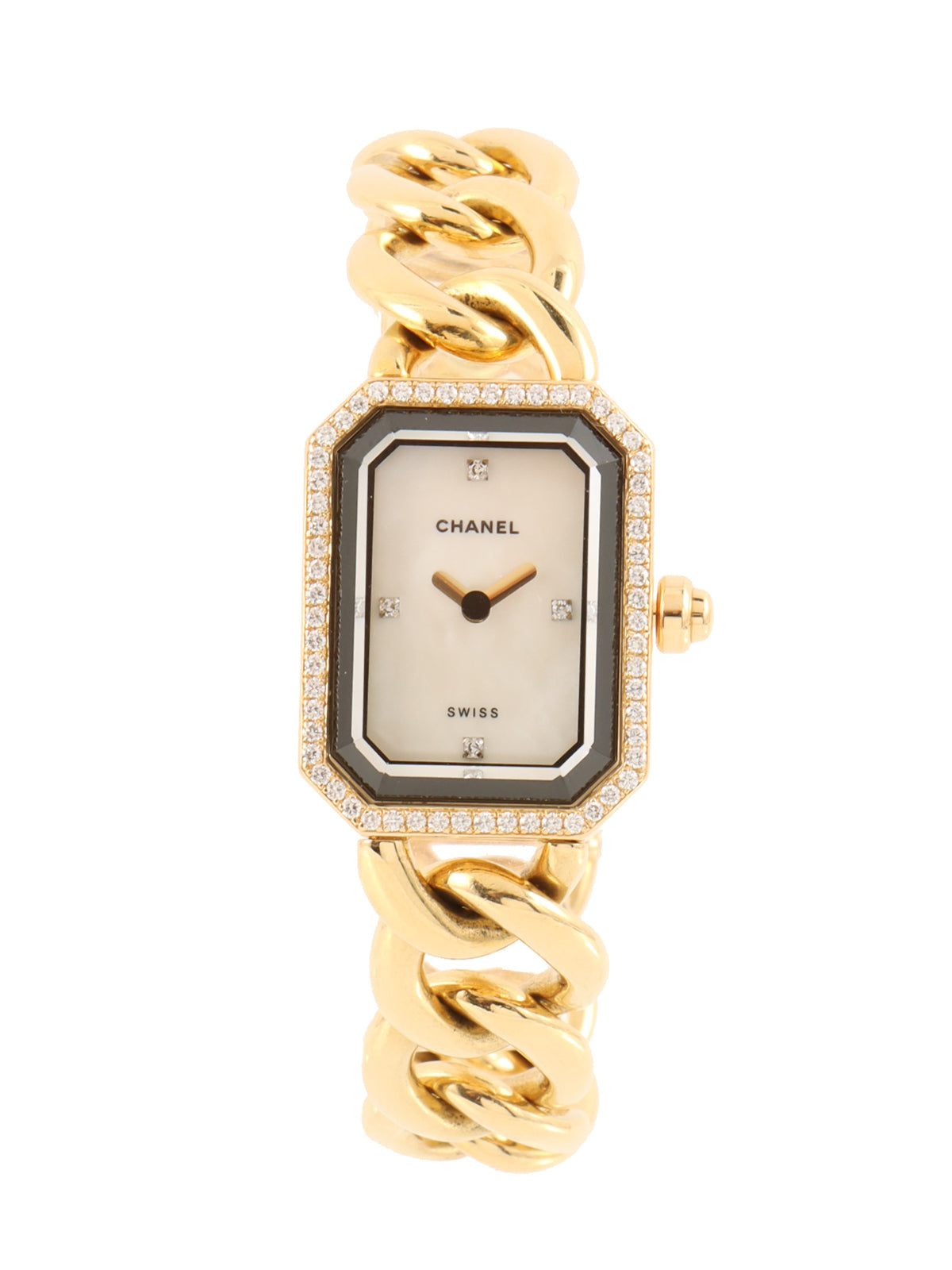 18K Diamond Premiere L Gold/Shell