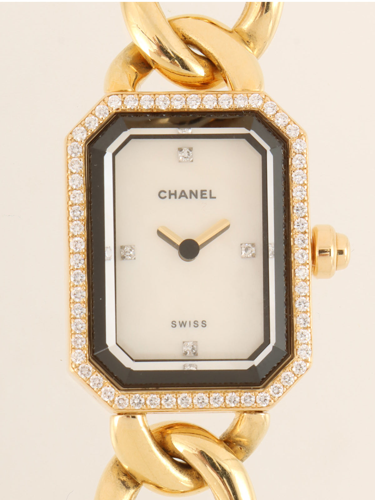 18K Diamond Premiere L Gold/Shell