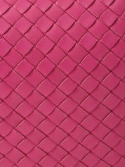 Pink Intrecciato Hobo Bag