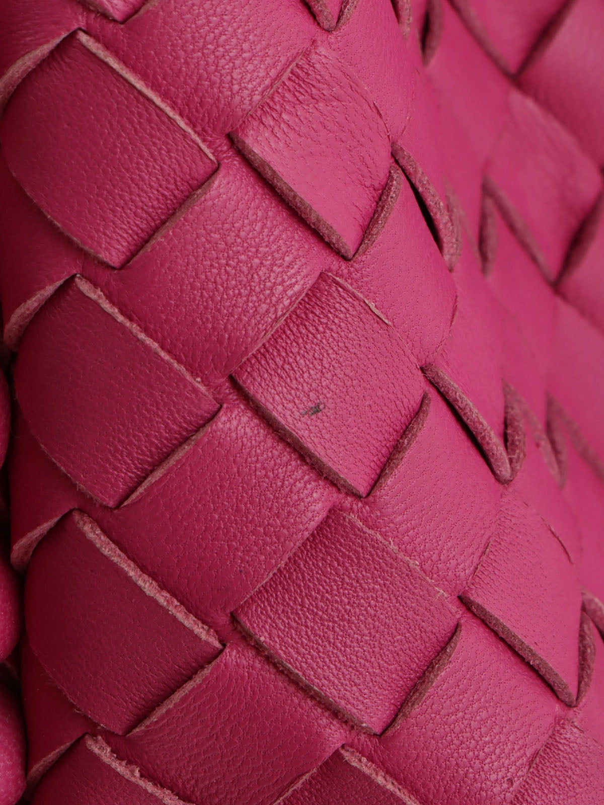 Pink Intrecciato Hobo Bag