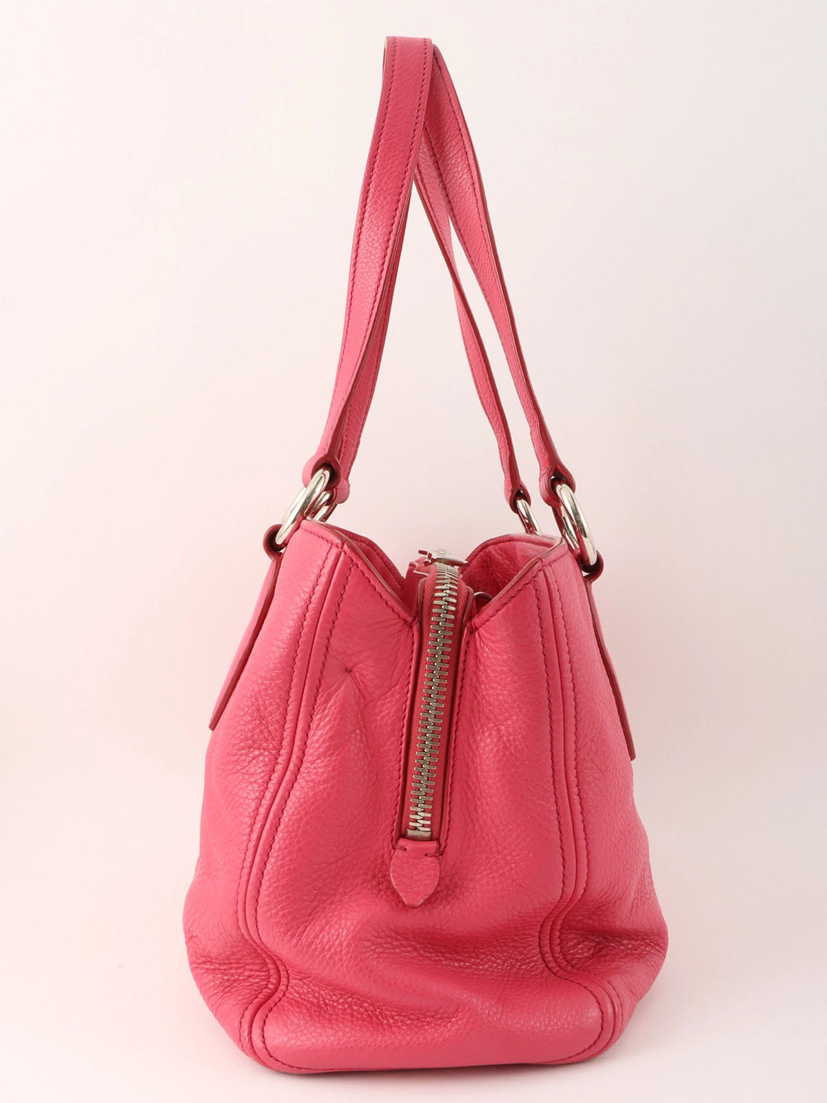 2-way tote bag pink