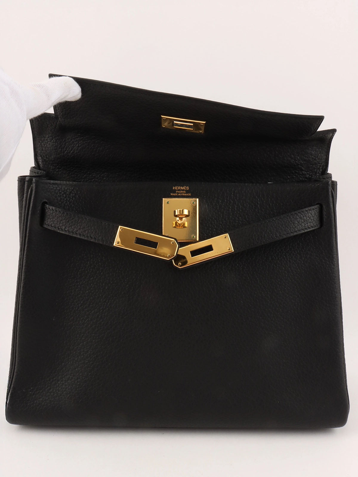 2008 Kelly Bag 28 Black