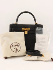 2008 Kelly Bag 28 Black