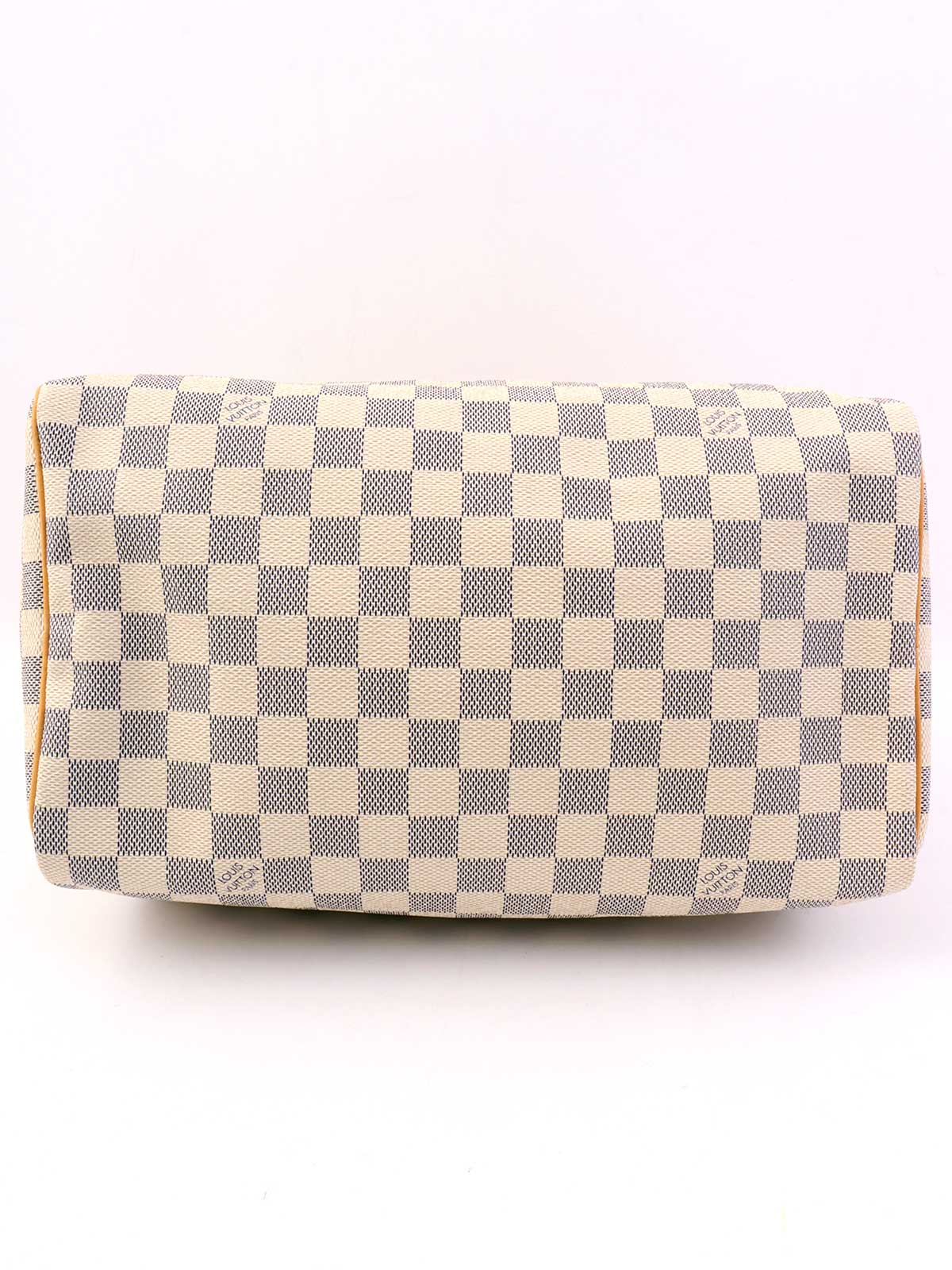 2007 帆布 Damier Azur Speedy 30 白色