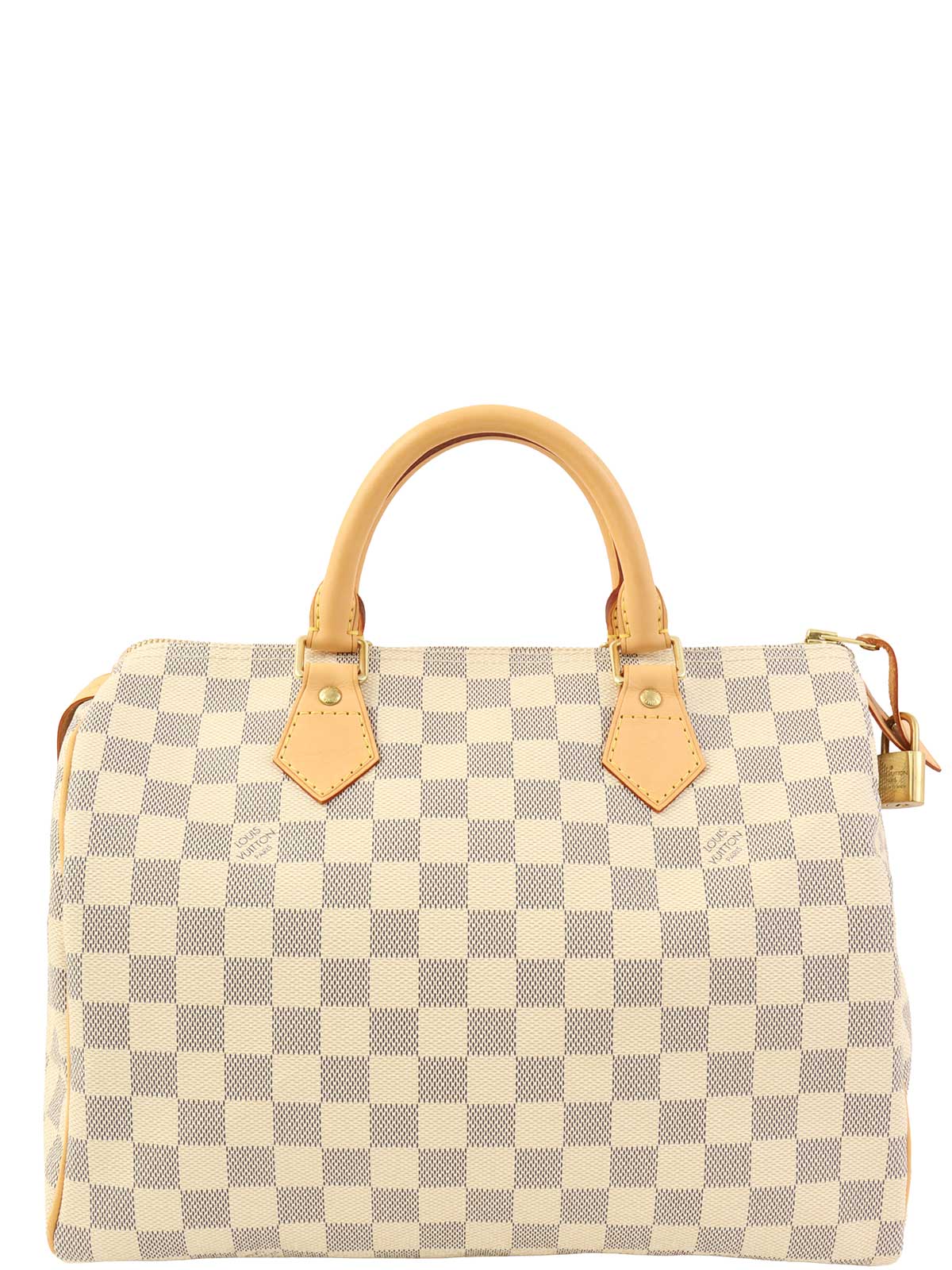 2007 帆布 Damier Azur Speedy 30 白色