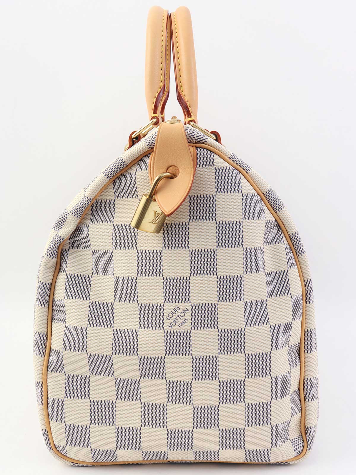 2007 帆布 Damier Azur Speedy 30 白色