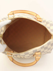 2007 帆布 Damier Azur Speedy 30 白色