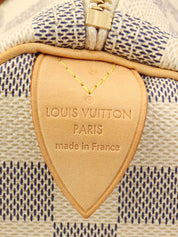 2007 帆布 Damier Azur Speedy 30 白色