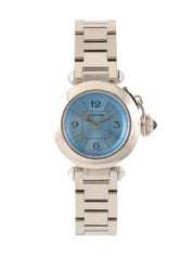 Miss Pasha 1st Anniversary Silver/Sky Blue