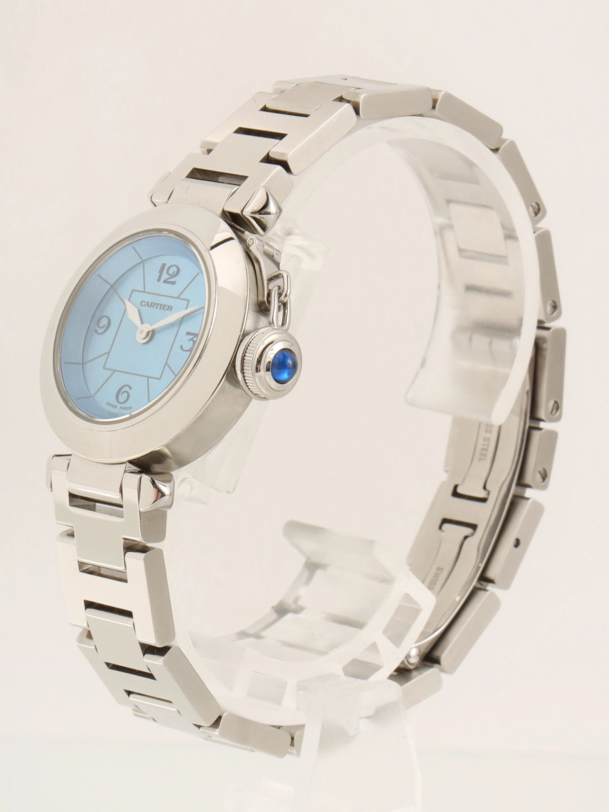 Miss Pasha 1st Anniversary Silver/Sky Blue