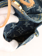 2006 牛仔布 Monogram Sac Ado GM 蓝色
