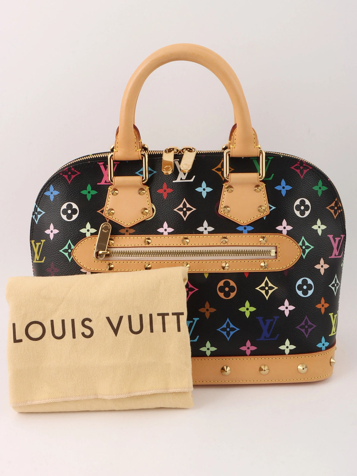 2006 Monogram Multicolore Alma Noir