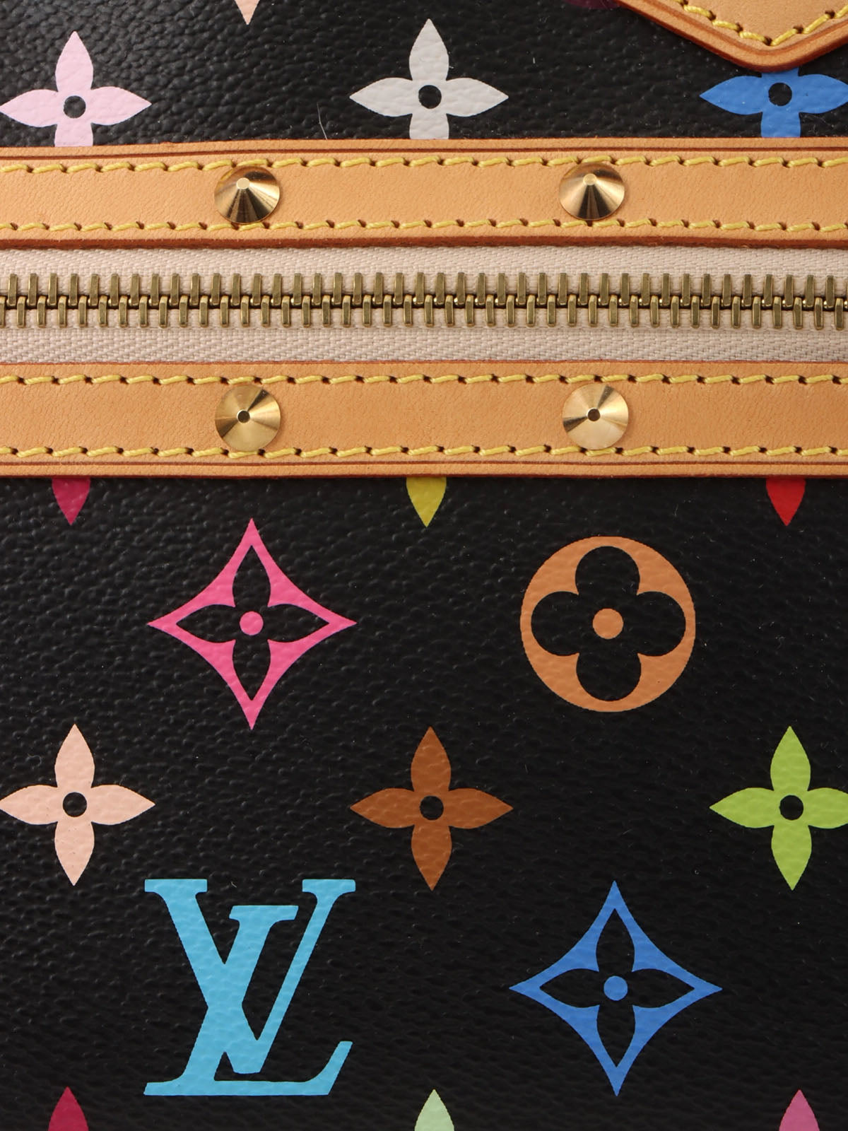 2006 Monogram Multicolore Alma Noir