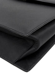 ガンチーニプレート2wayバッグ ブラック