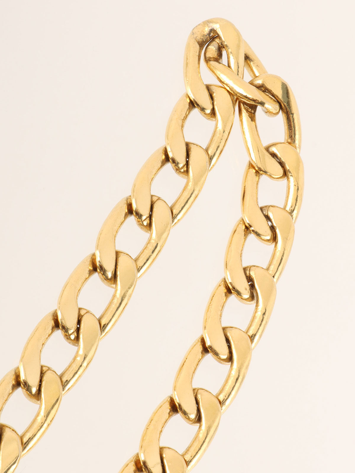 CC Mark Coin Charm Chain Belt Gold