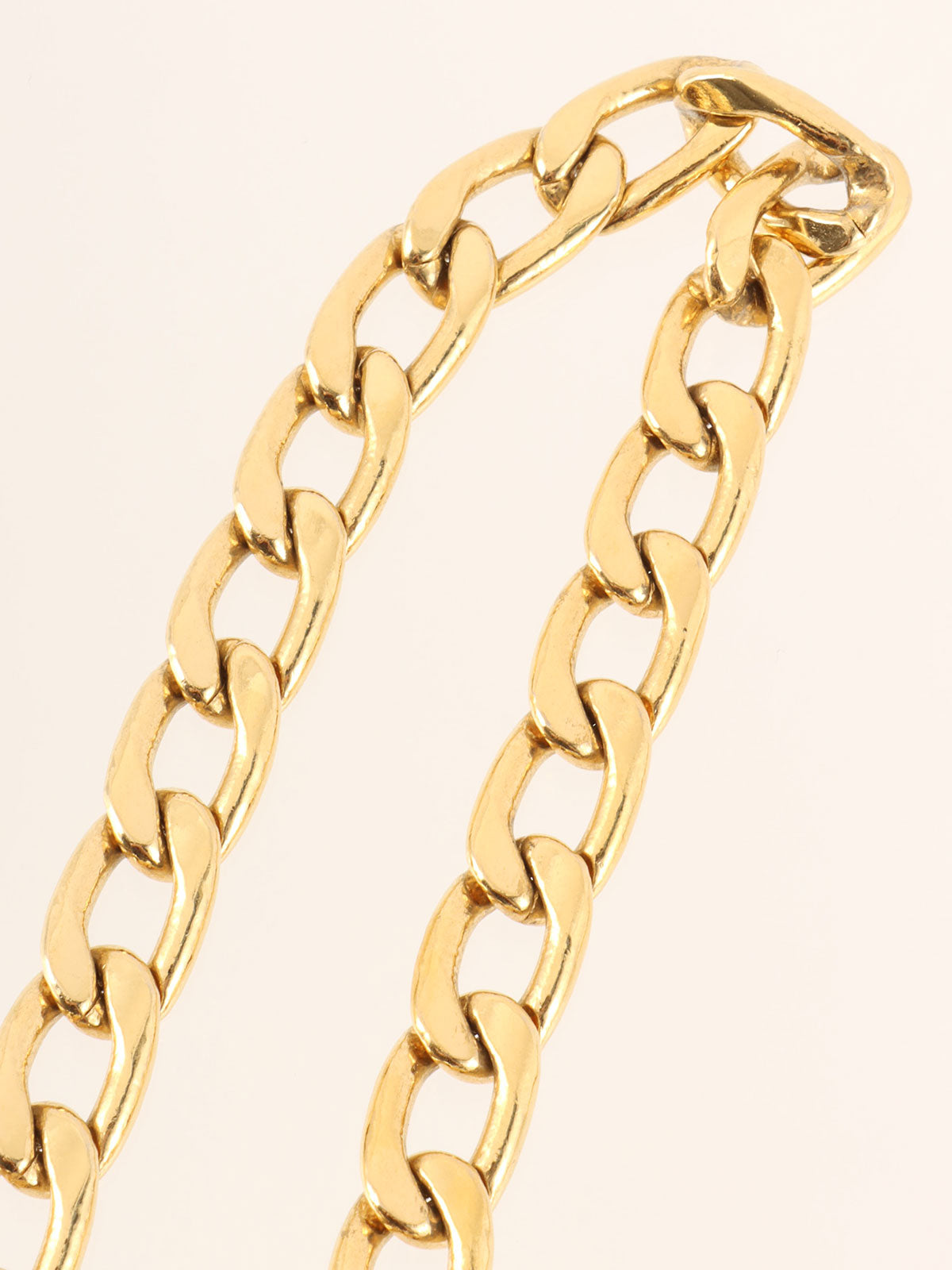 CC Mark Coin Charm Chain Belt Gold