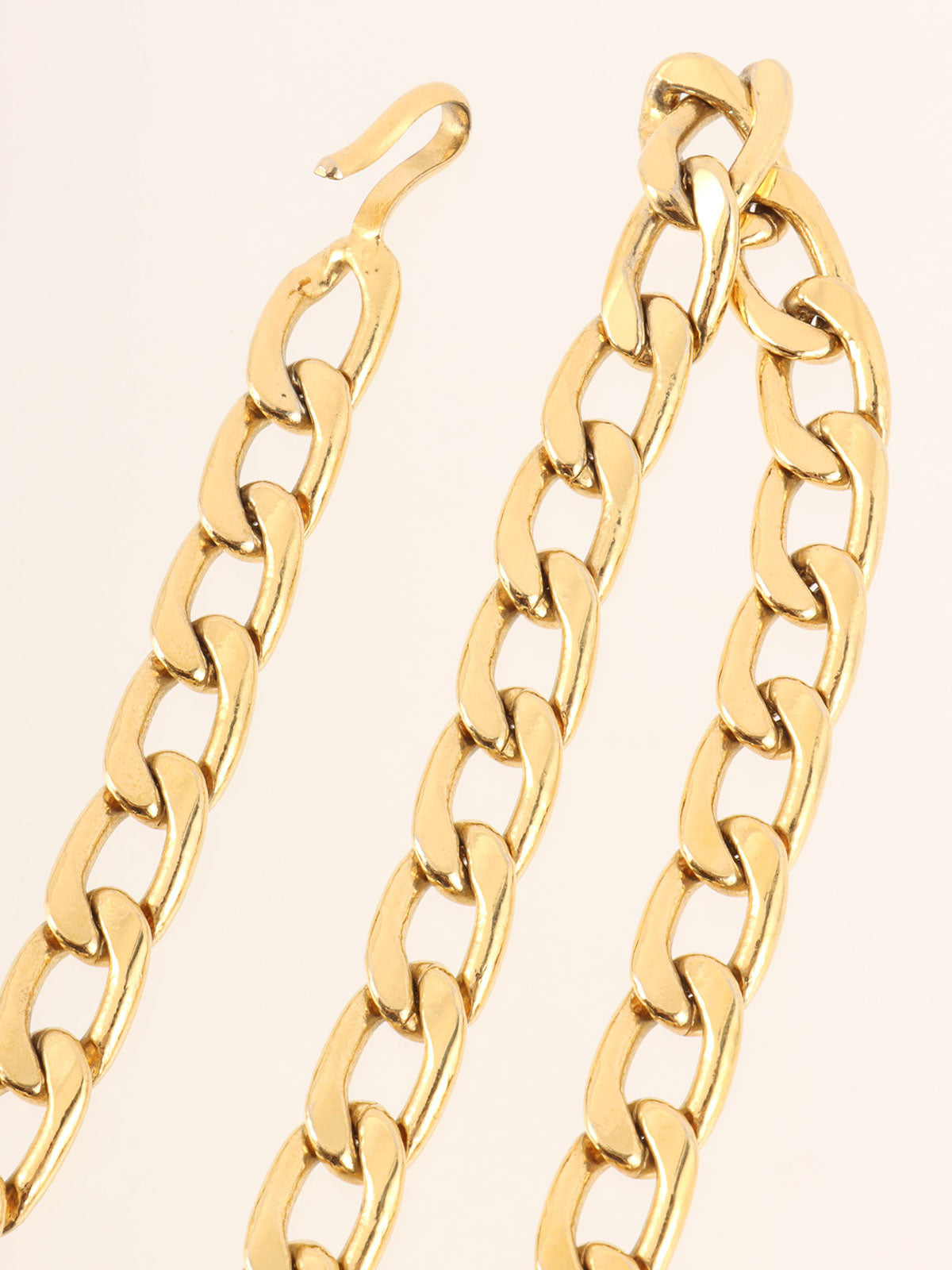 CC Mark Coin Charm Chain Belt Gold