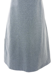 1998 CC mark embroidered sleeveless dress in gray/multi