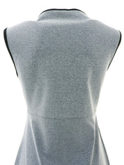 1998 CC mark embroidered sleeveless dress in gray/multi