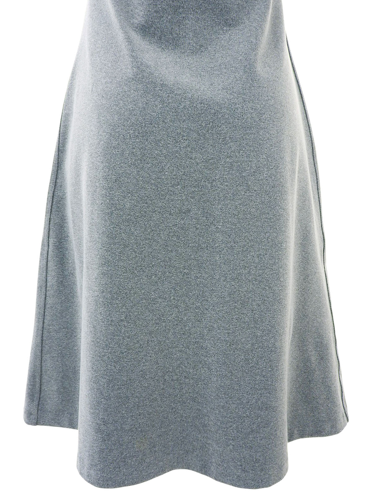 1998 CC mark embroidered sleeveless dress in gray/multi