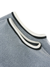 1998 CC mark embroidered sleeveless dress in gray/multi