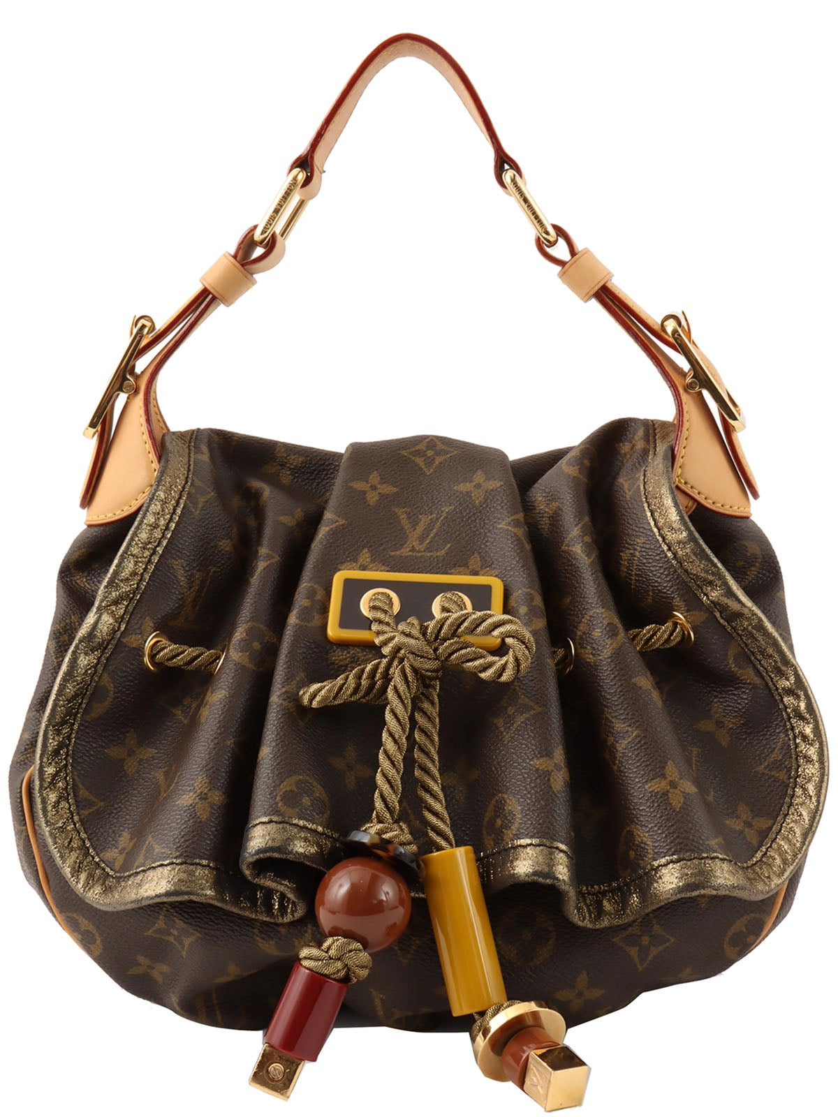2009 Monogram Kalahari PM Brown/Gold
