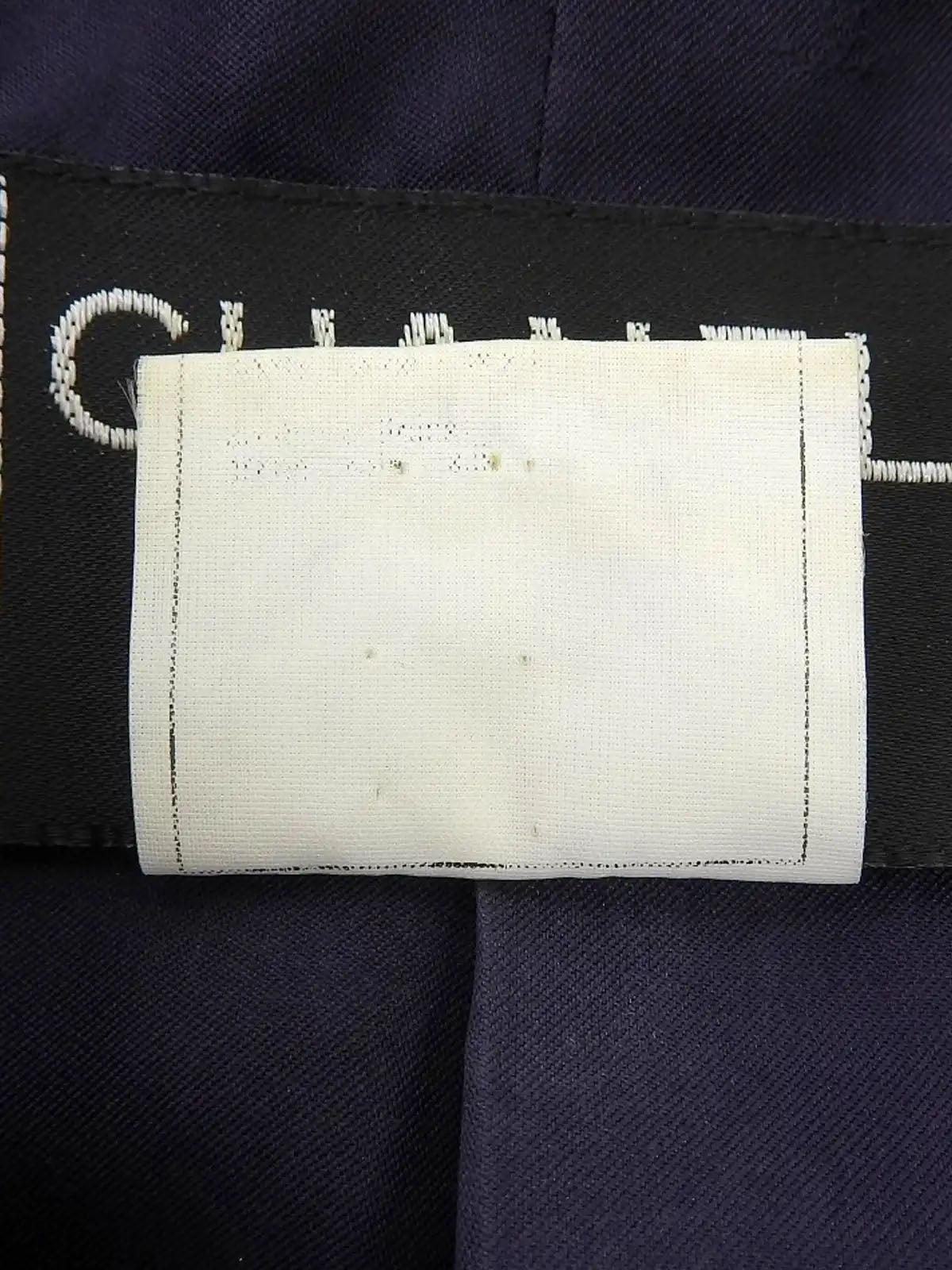 1995 Wool CC Mark Button Jacket, Purple