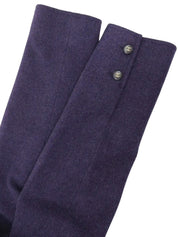 1995 Wool CC Mark Button Jacket, Purple