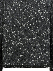 2001年製 ウールCCマークボタントリムデザインジャケット グレー/ネイビー