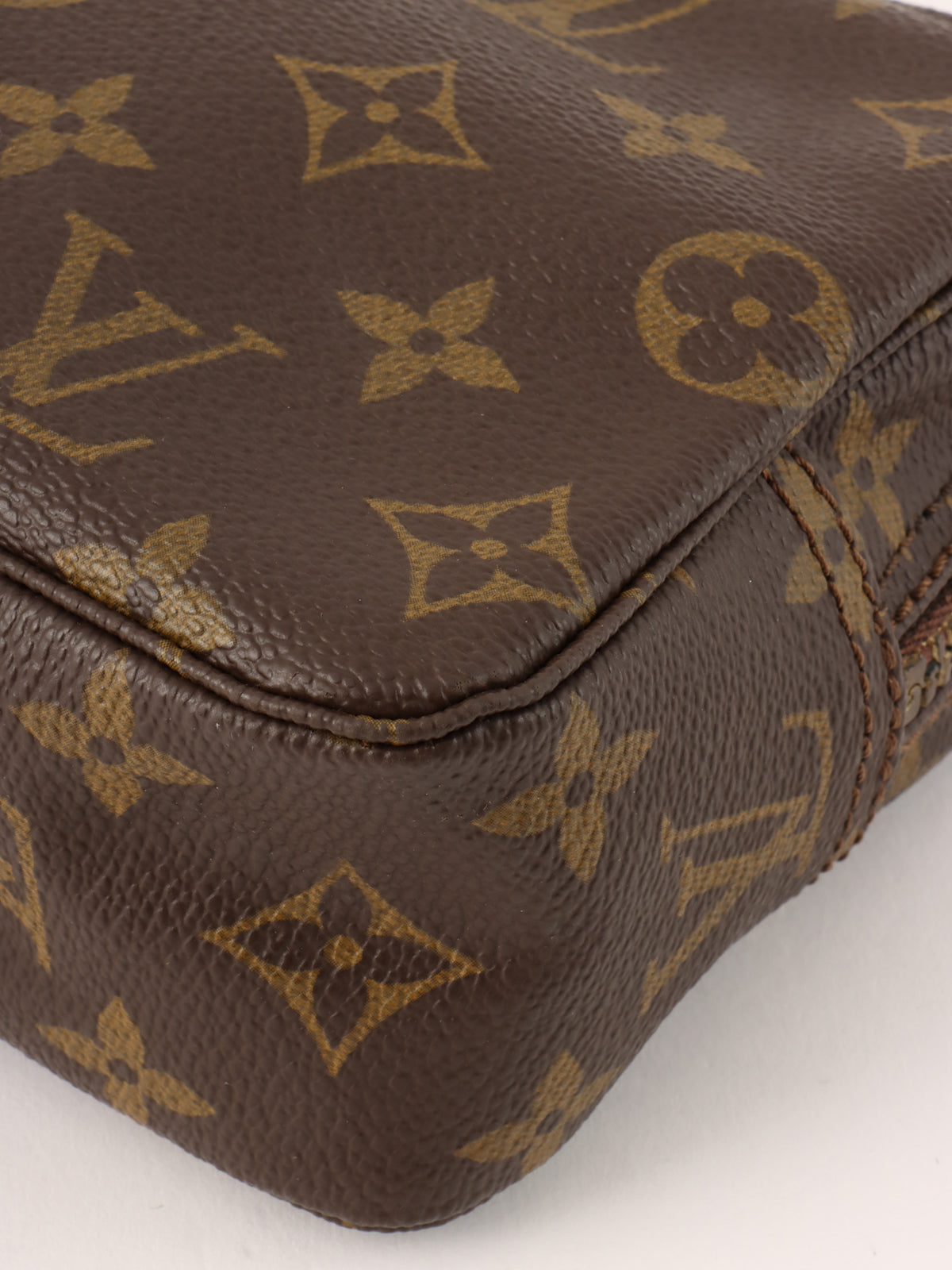 1984 Canvas Monogram True Towelette 18 Brown