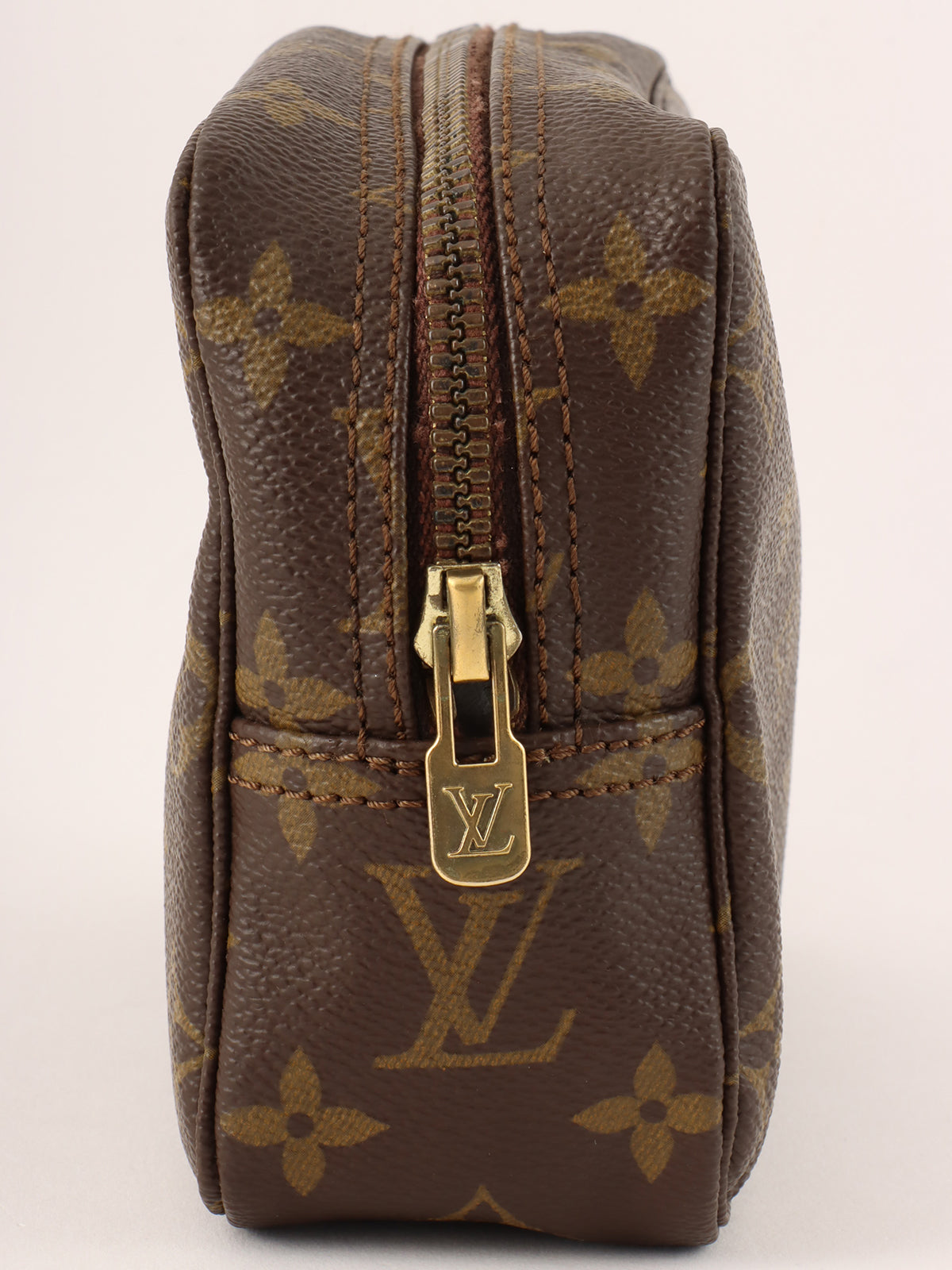 1984 Canvas Monogram True Towelette 18 Brown