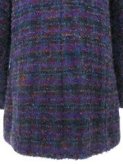 1997 CC Mark Button Tweed Jacket Purple/Multi