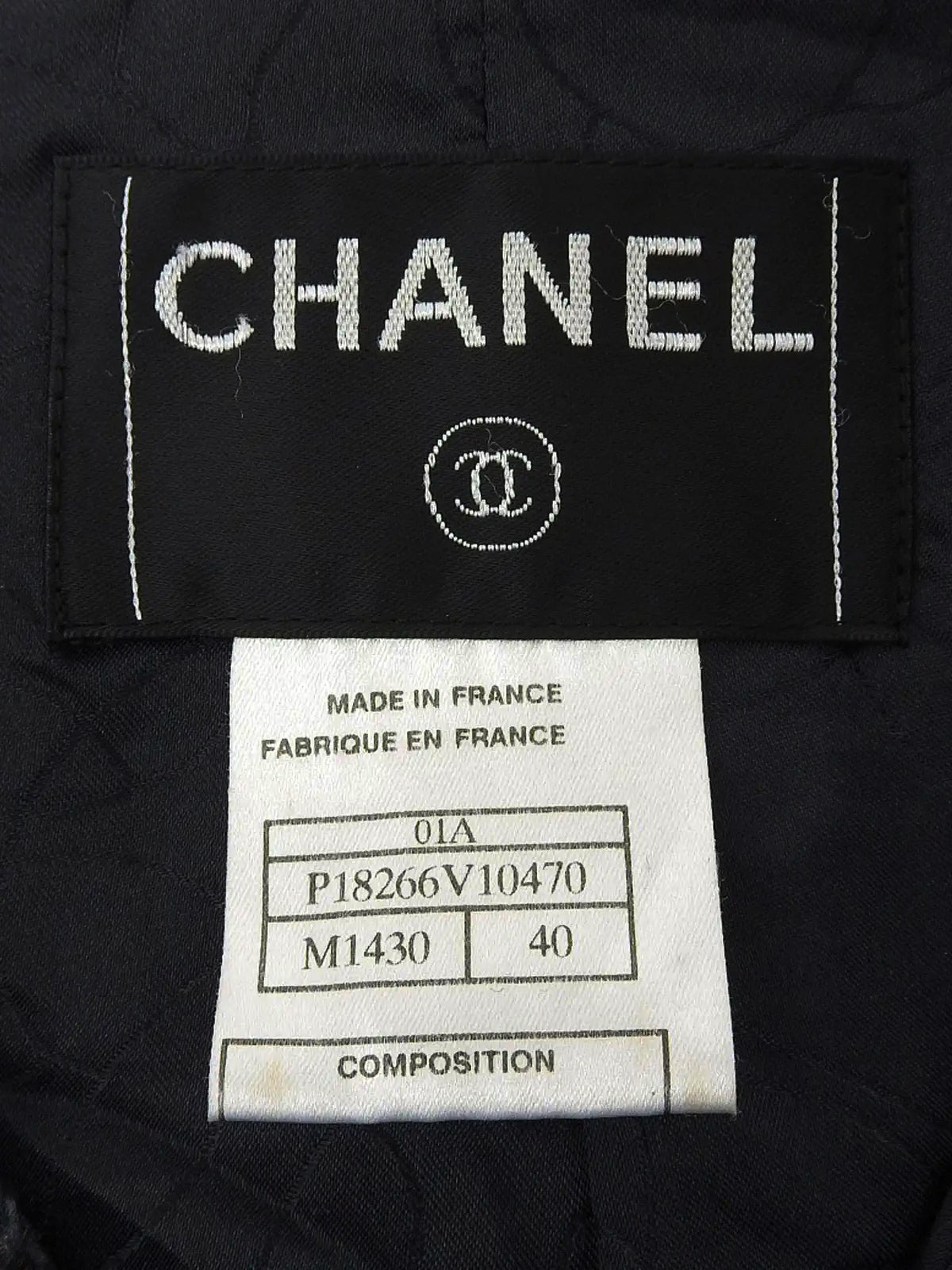 2001 Wool Clear CC Mark Button Knit Vest in Gray/Blue/White