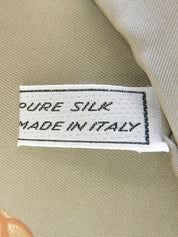 腰带图案围巾 卡其色/多色