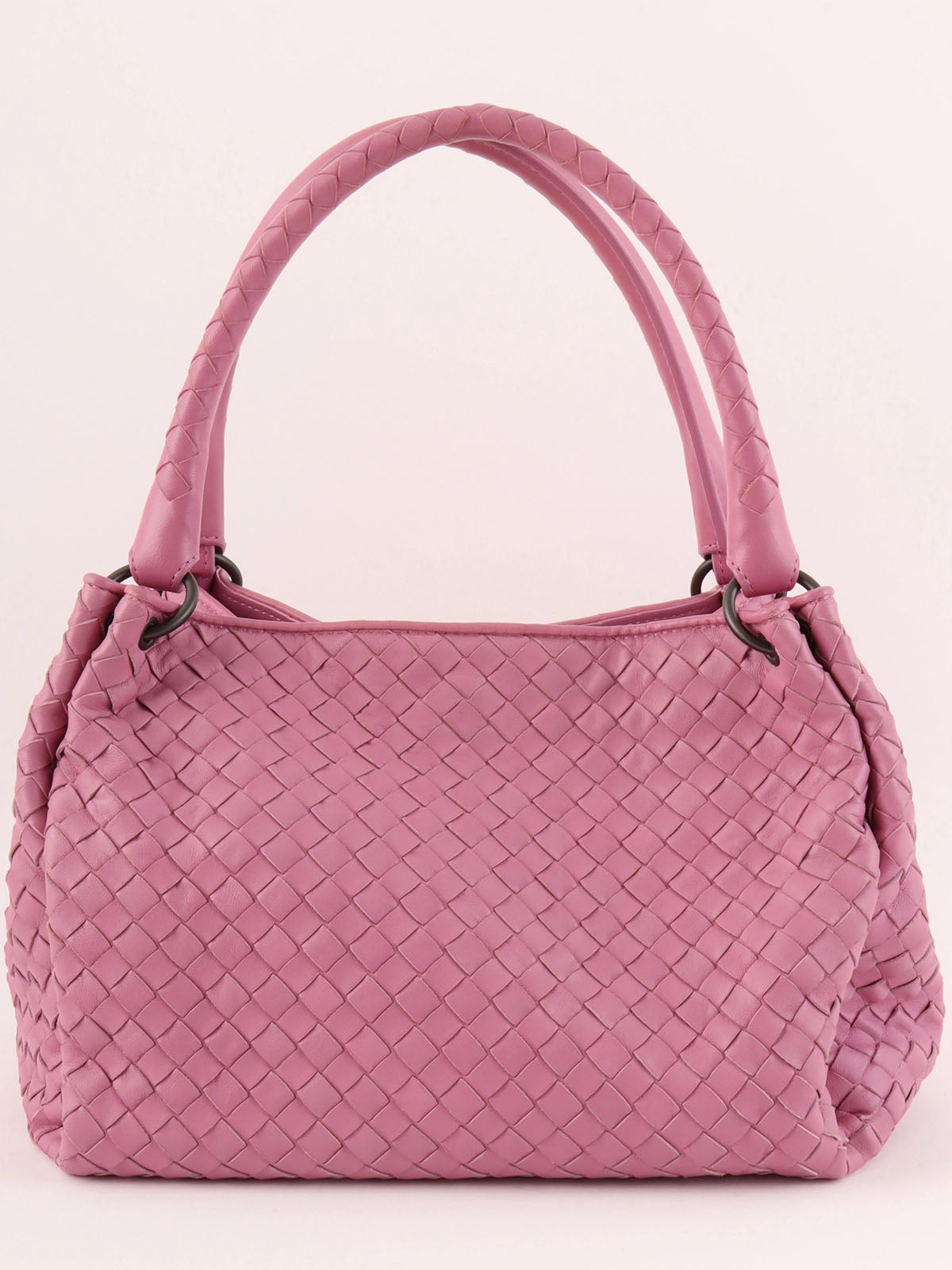 Intrecciato Shoulder Bag Orchid