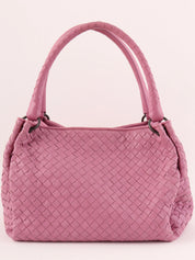 Intrecciato Shoulder Bag Orchid