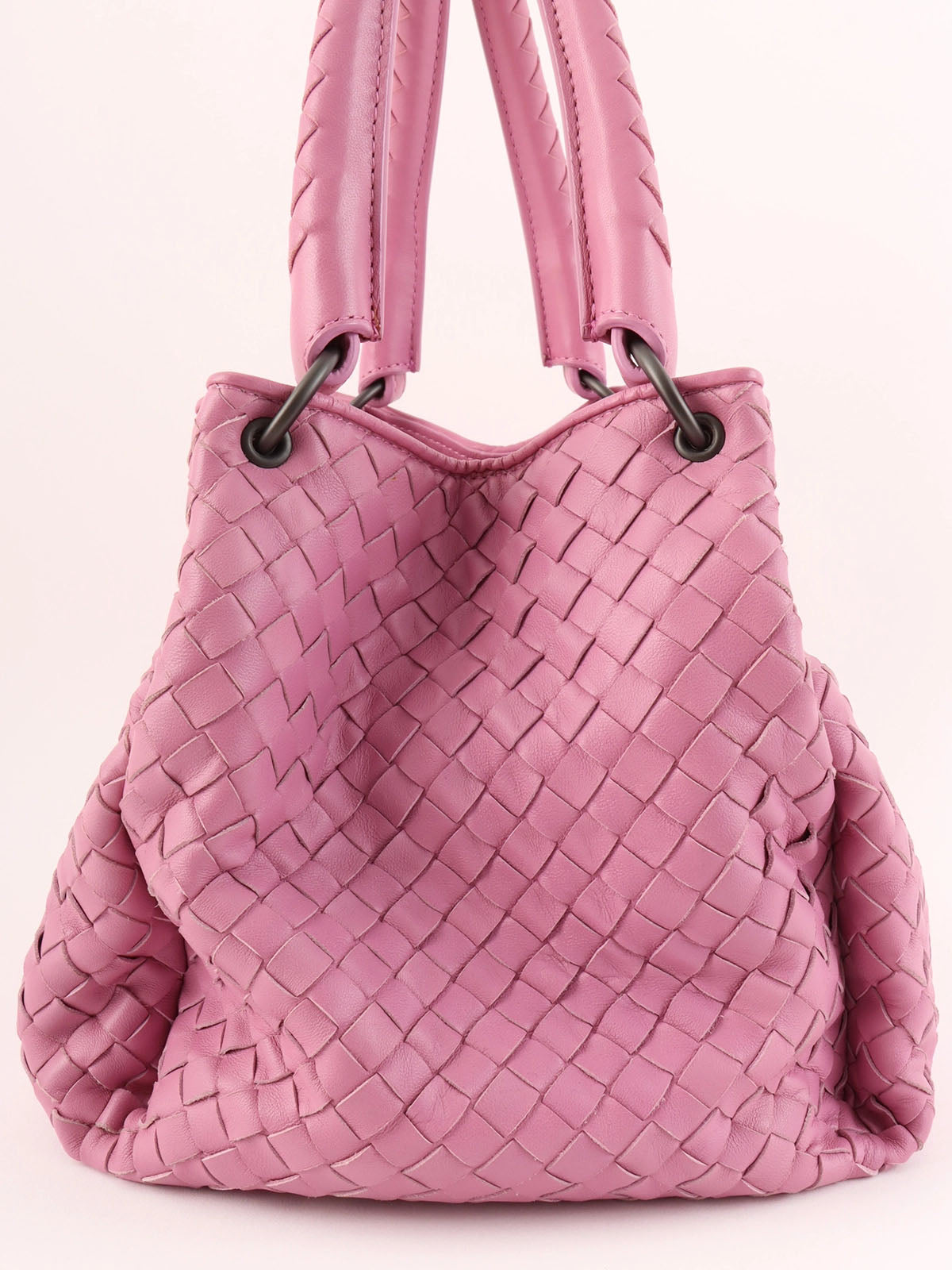 Intrecciato Shoulder Bag Orchid
