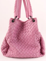 Intrecciato Shoulder Bag Orchid