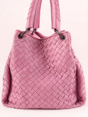 Intrecciato Shoulder Bag Orchid