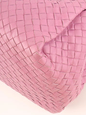 Intrecciato Shoulder Bag Orchid