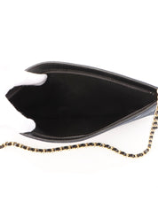 Made in 2001, Icon Pattern CC Mark Charm Chain Bag, Navy